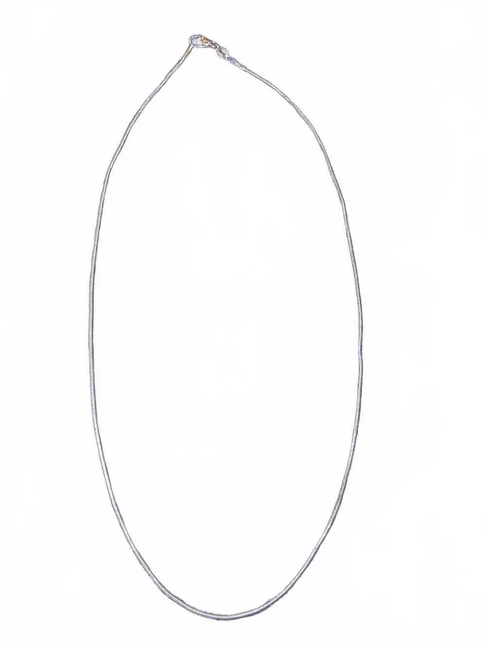 Sterling Silver Snake Chain Necklace 18 inches